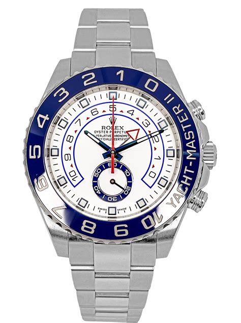 rolex yacht master white steel|rolex yacht price guide.